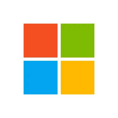 Four colored squares arranged in a 2x2 grid: red-orange top left, lime green top right, bright blue bottom left, and golden yellow bottom right.